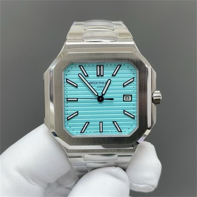 [Copy]パテック フィリップ 5821/1A キュビタス ウォッチ 7色 ティファニーブルー