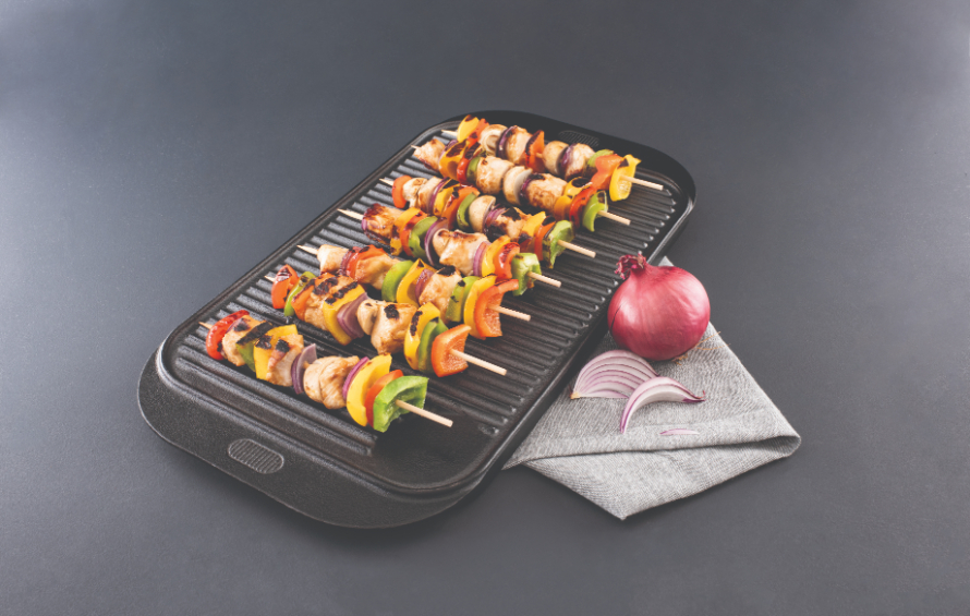 Pyrocast Rectangular Grill 48 x 26cm Double Sides