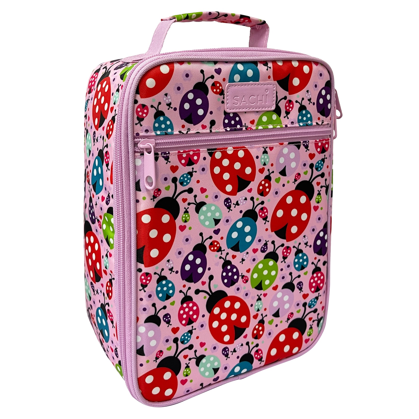 Sachi Style 225 Insulated Junior Lunch Tote Lovely Ladybugs