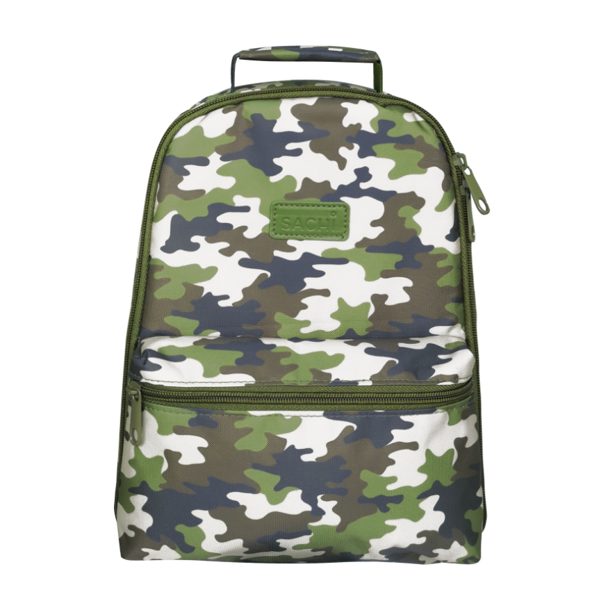 Sachi Style 227 Insulated Backpack Camo Green