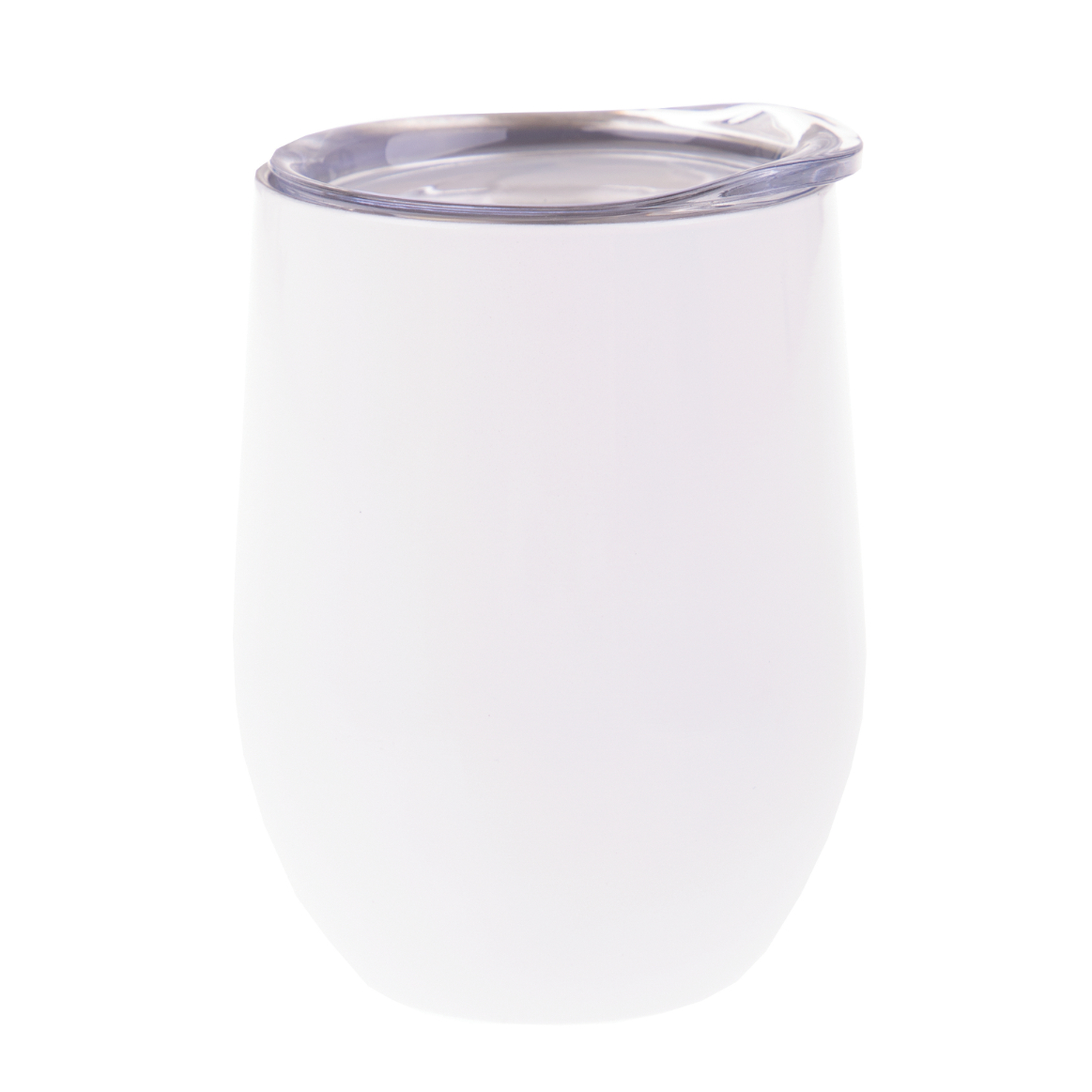 Oasis Stainless Steel Double Wall Insulated Wine Tumbler 330ml White