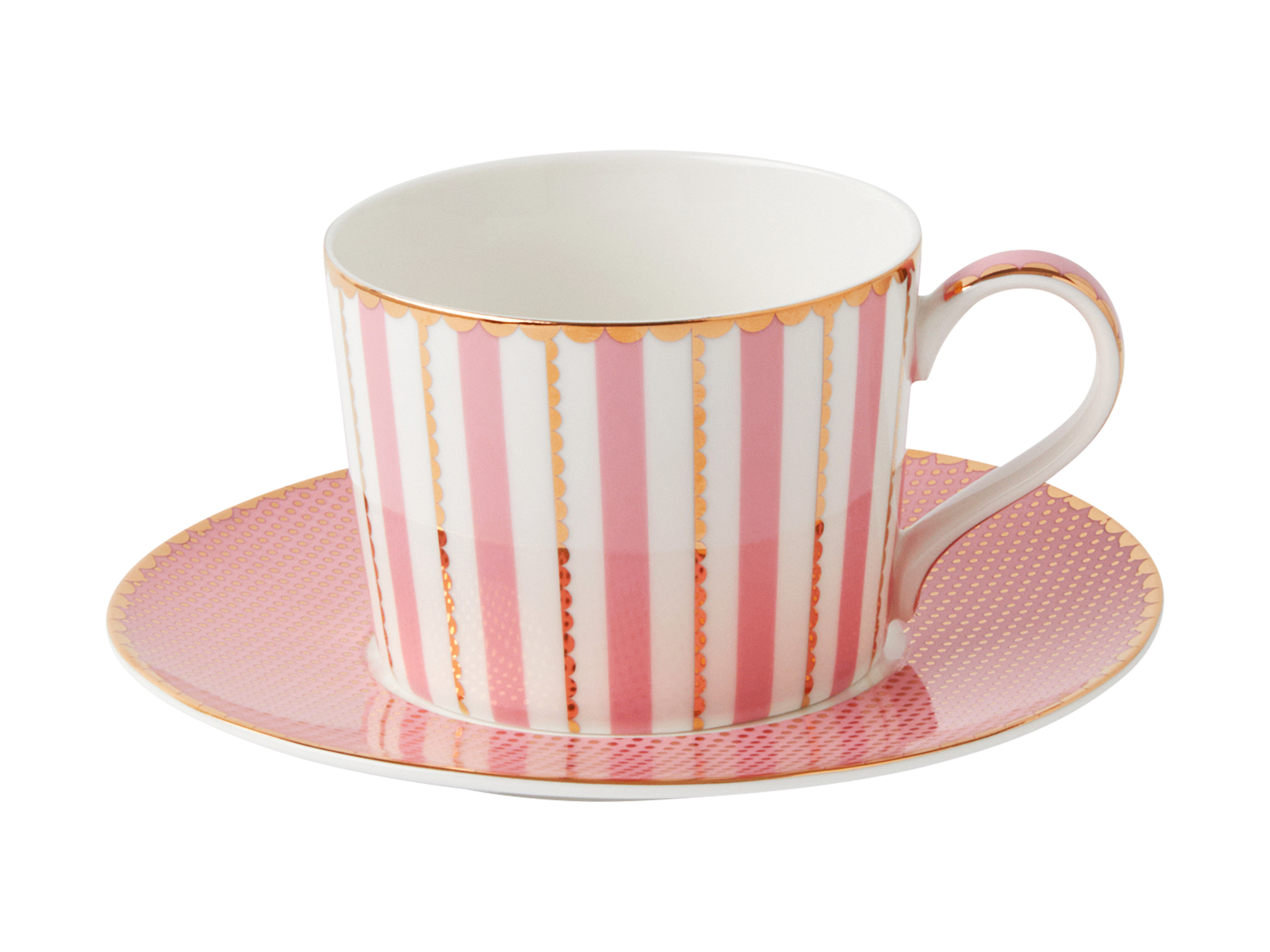 Maxwell & Williams Teas & Cs Regency Cup & Saucer 240ML Pink Gift Boxed