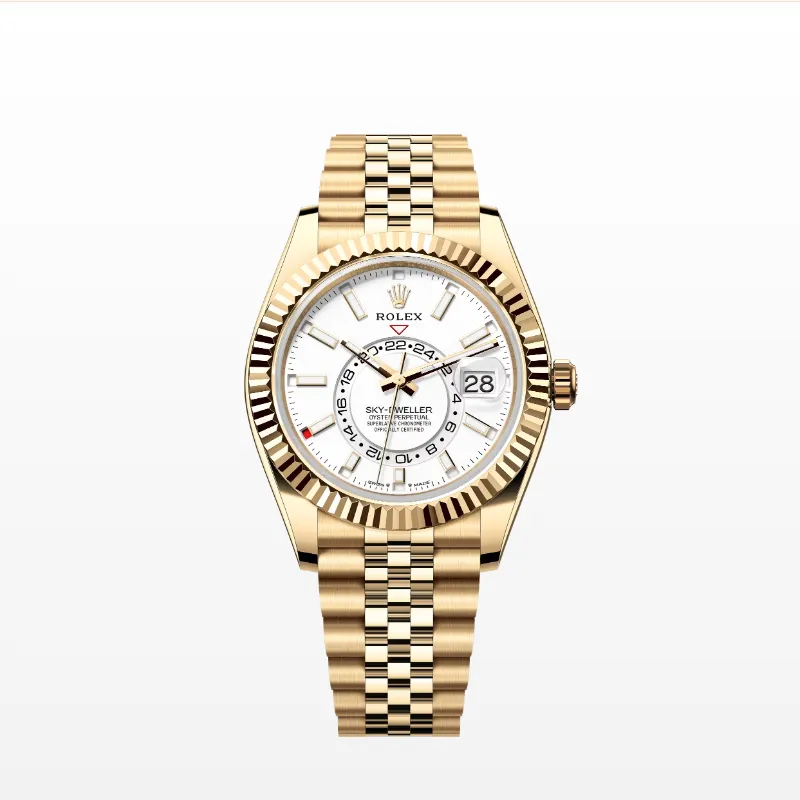 ロレックス スカイドゥエラー オイスター、42 mm、イエローゴールド リファレンス m336938-0006