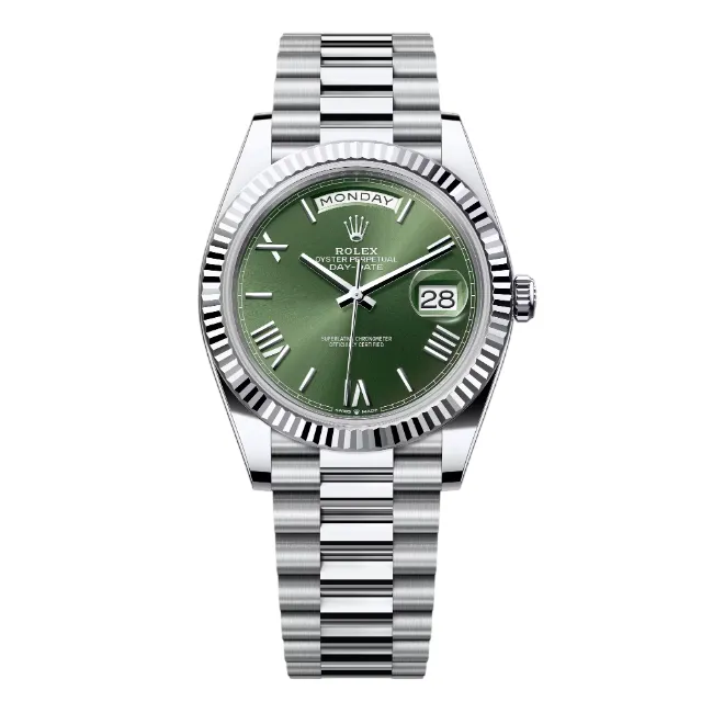 デイデイト 40 | オイスター、40 mm、プラチナ リファレンス 228236-0008
