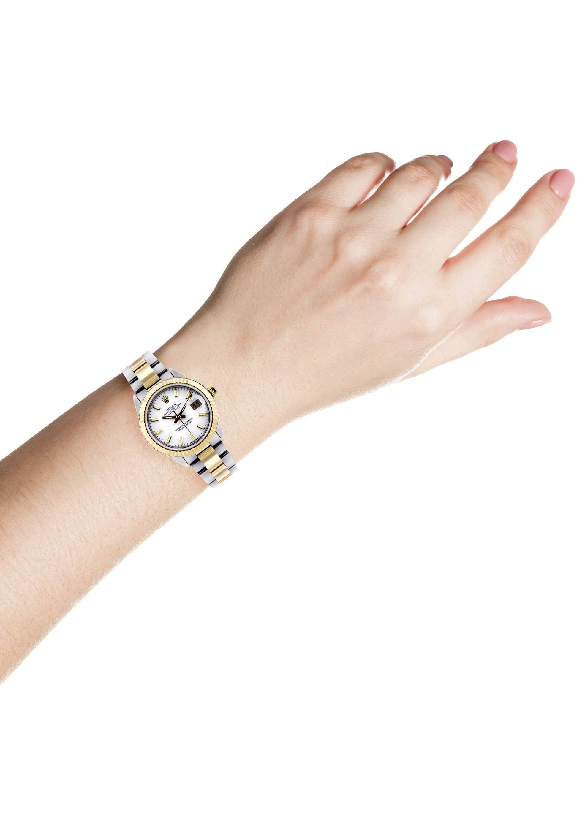 ロレックス デイトジャスト レディースウォッチ | ツートン | 31mm