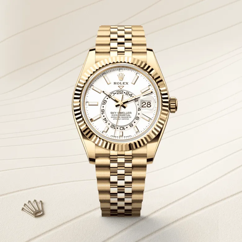 ロレックス スカイドゥエラー オイスター、42 mm、イエローゴールド リファレンス m336938-0006