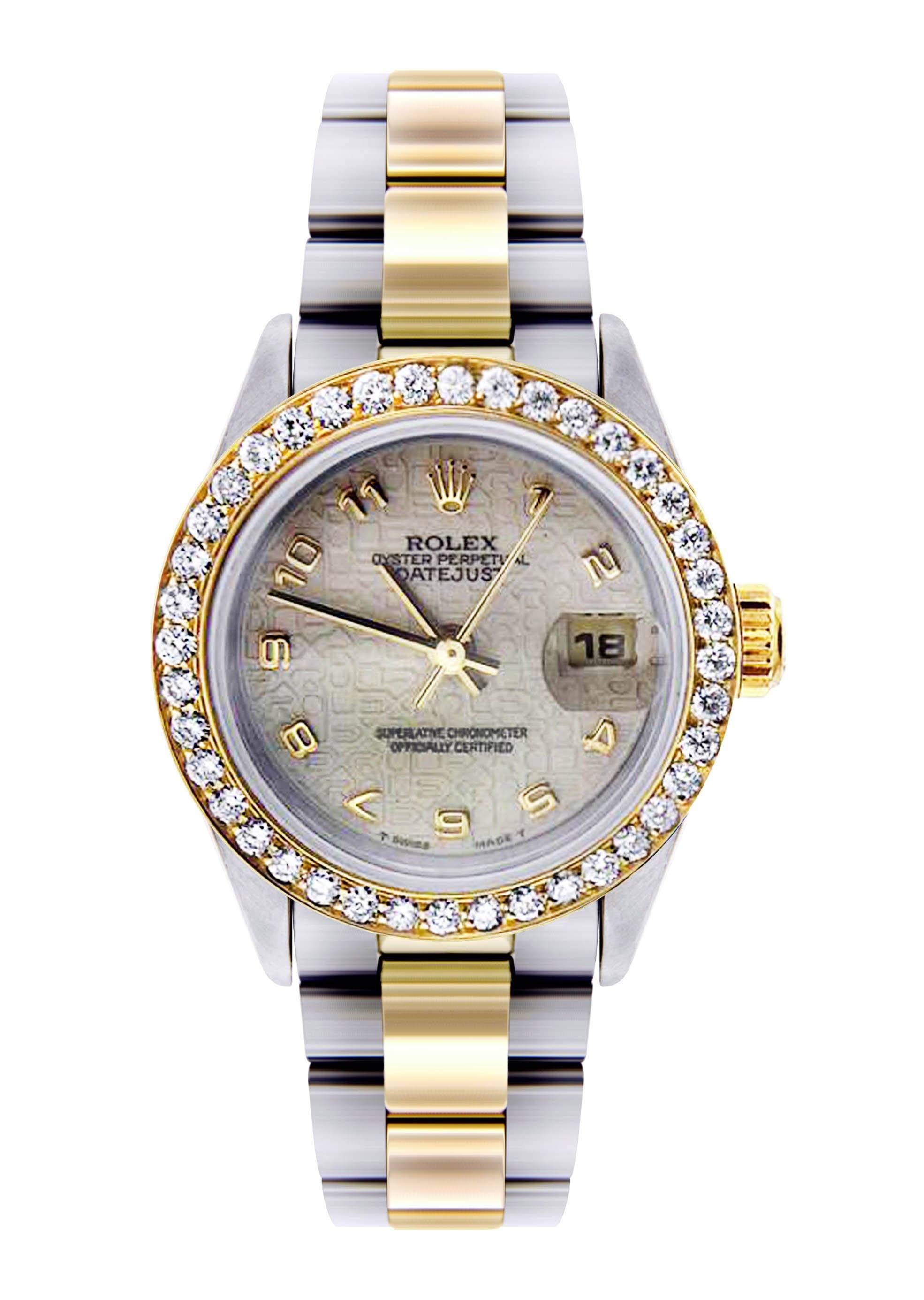 ロレックス デイトジャスト レディースウォッチ | ツートン | 26mm