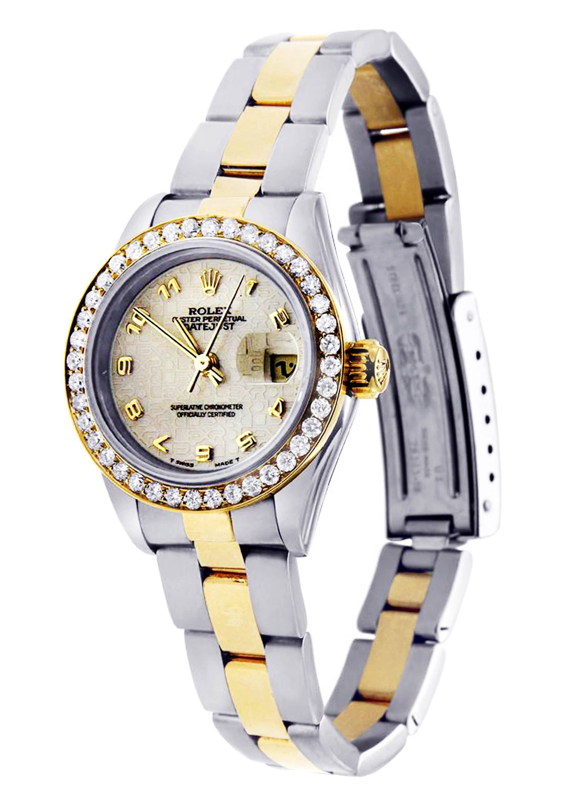 ロレックス デイトジャスト レディースウォッチ | ツートン | 26mm