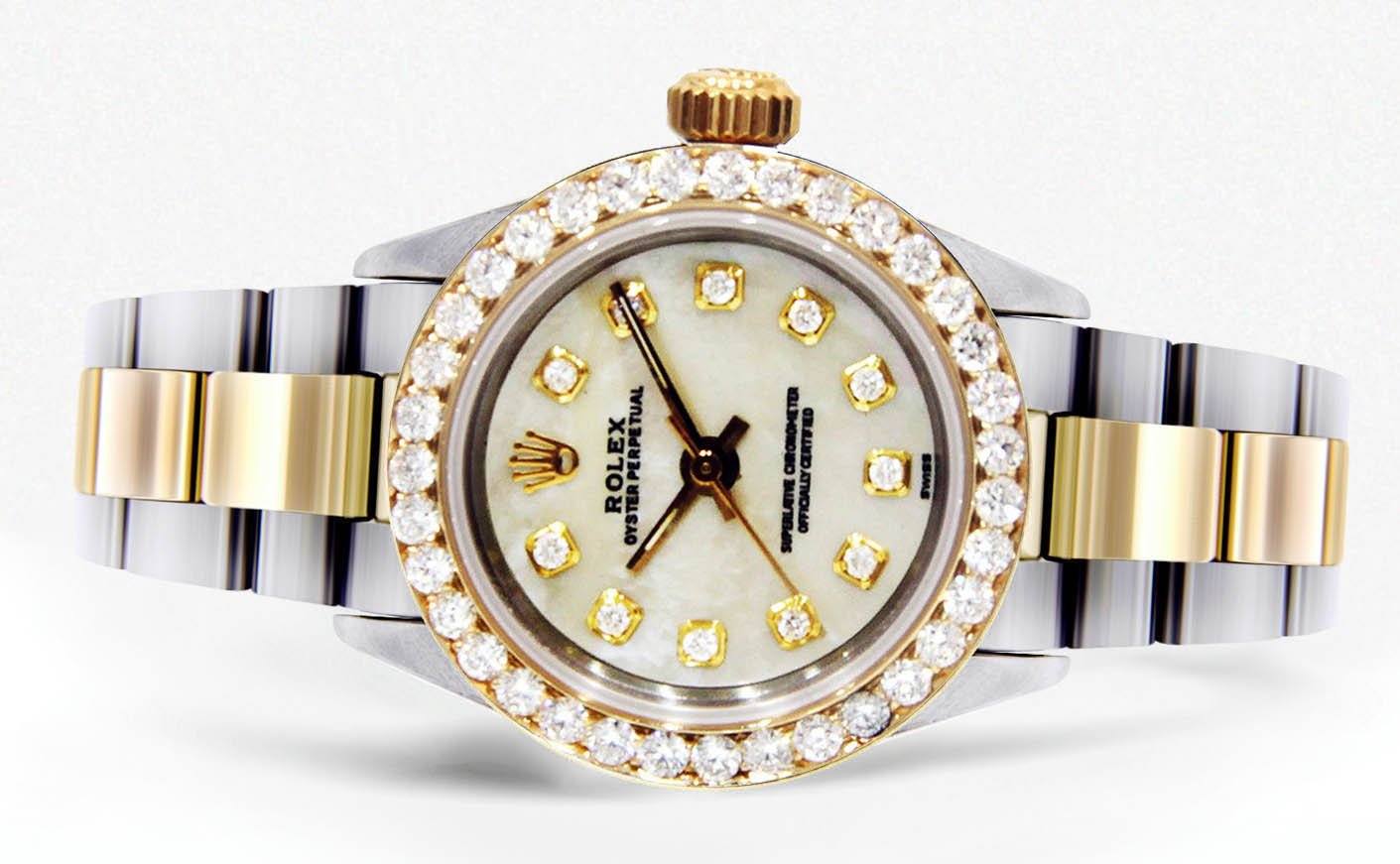 ロレックス デイトジャスト レディースウォッチ | ツートン