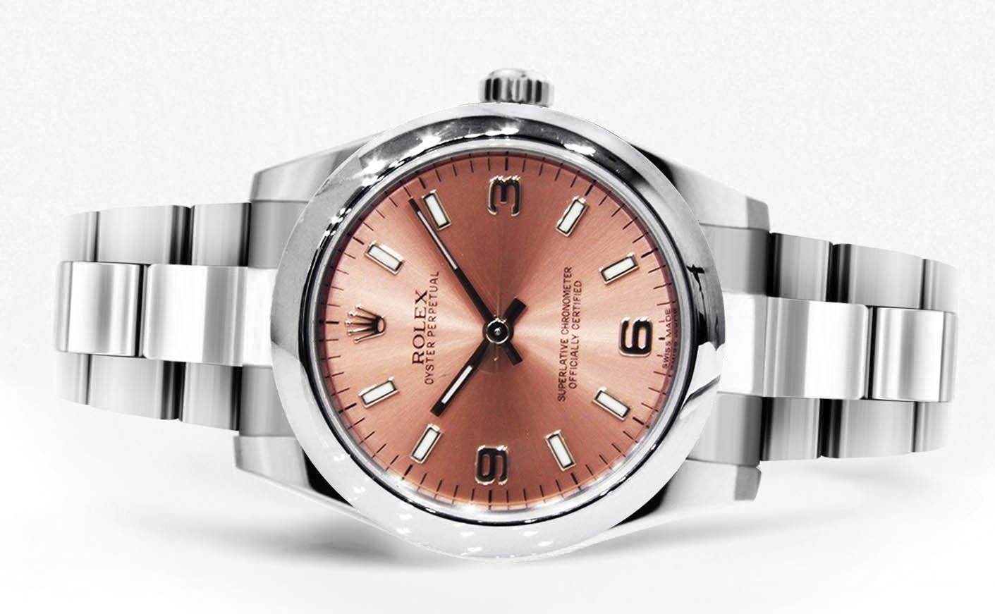 ロレックス オイスターパーペチュアル レディースウォッチ | ステンレススチール | 31mm