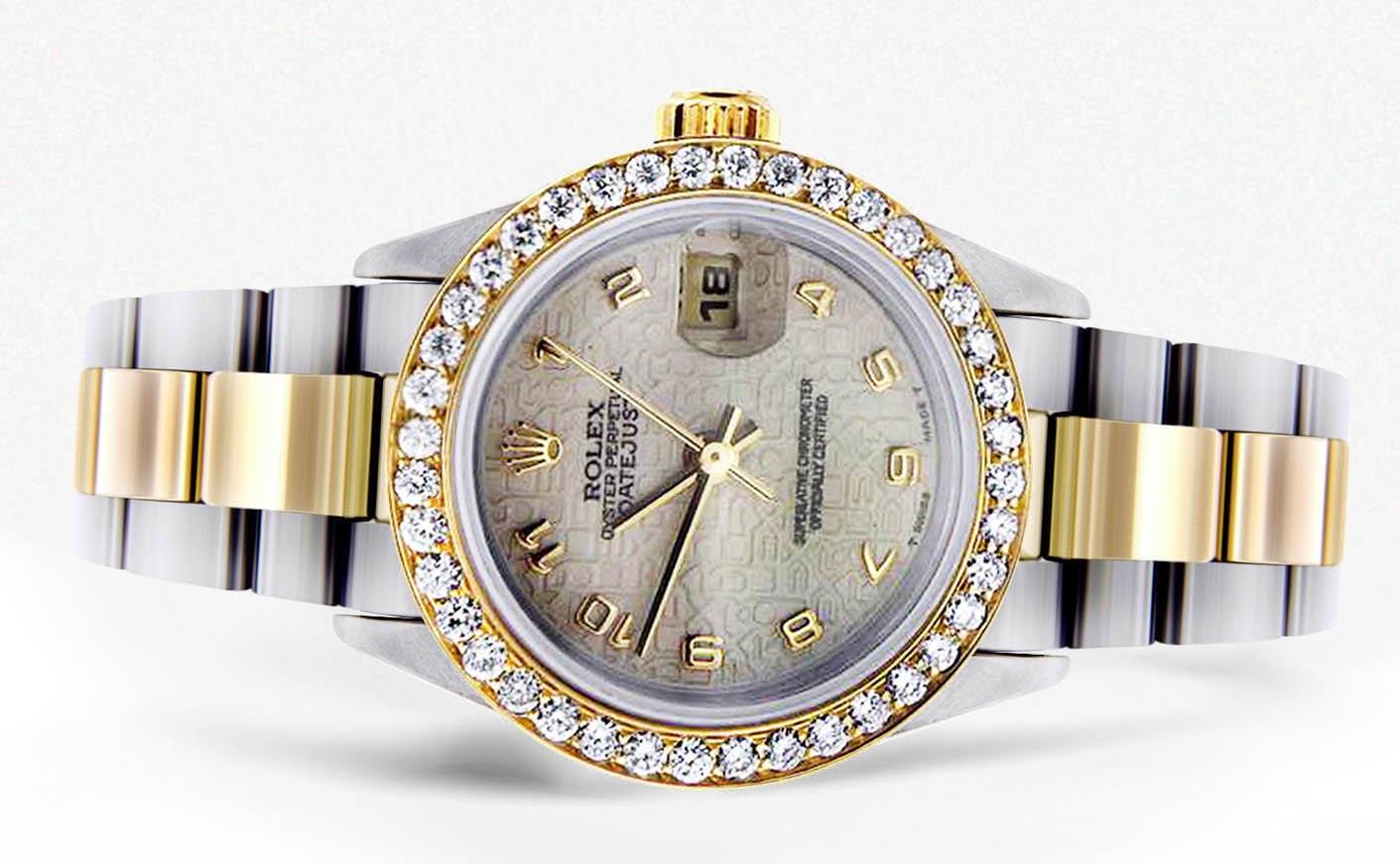 ロレックス デイトジャスト レディースウォッチ | ツートン | 26mm