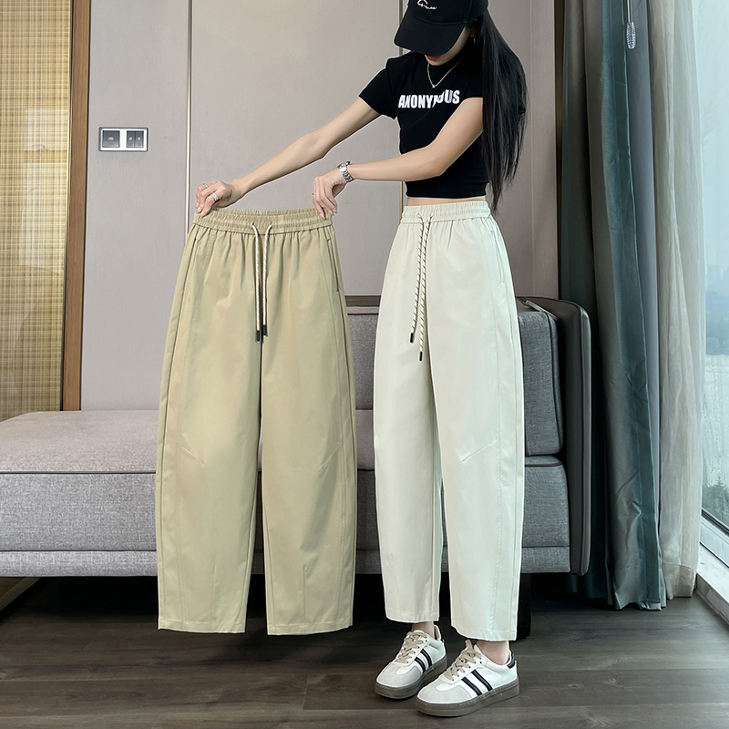 日系大尺碼寬鬆阔腿氣球褲(3色)