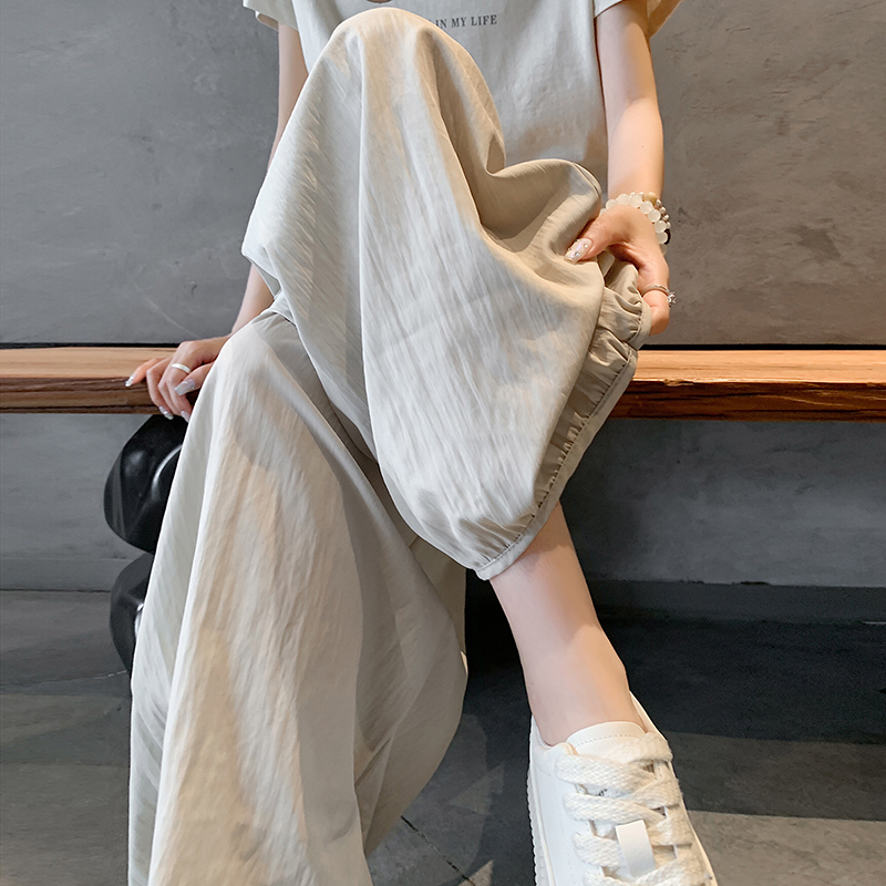 舒適高腰九分束腳羅卜褲(3色)