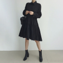 黑色連身裙(單件)