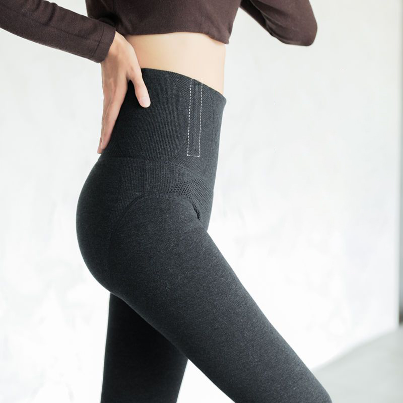 高腰加厚防寒保暖收腹打底褲