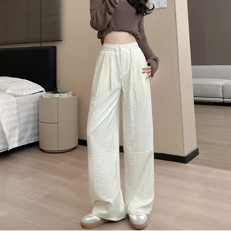 輕薄防曬涼感顯瘦設計休閒褲(2色)