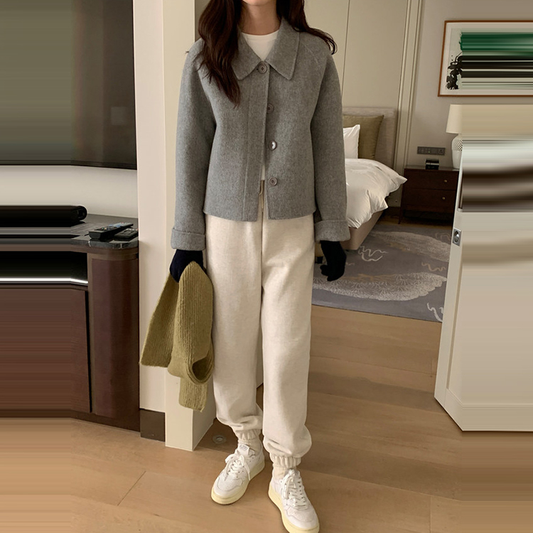 韓系小眾毛呢外套(4色)