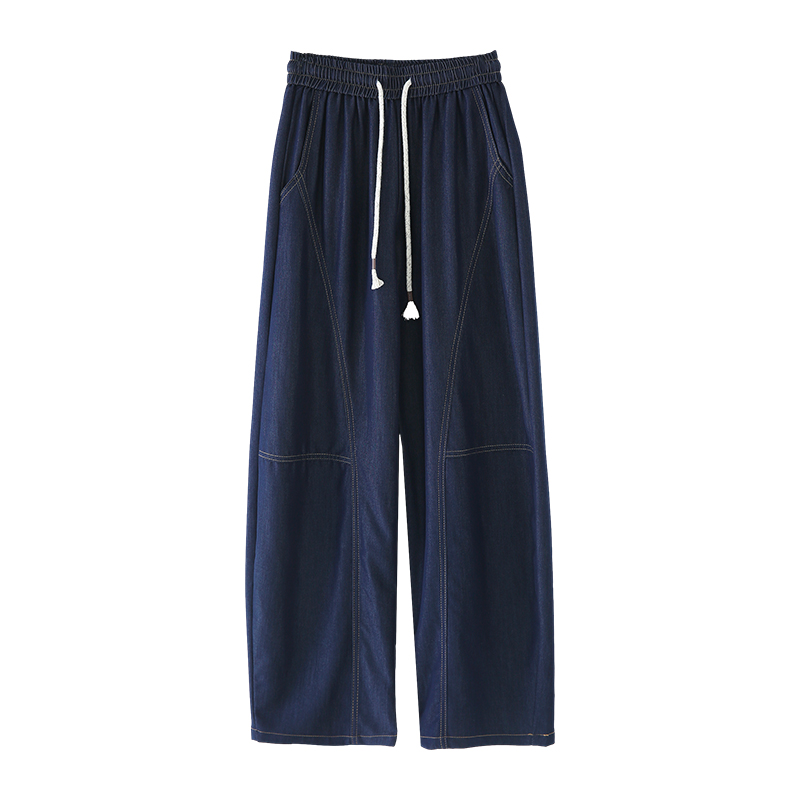 高腰萊賽爾天絲牛仔褲