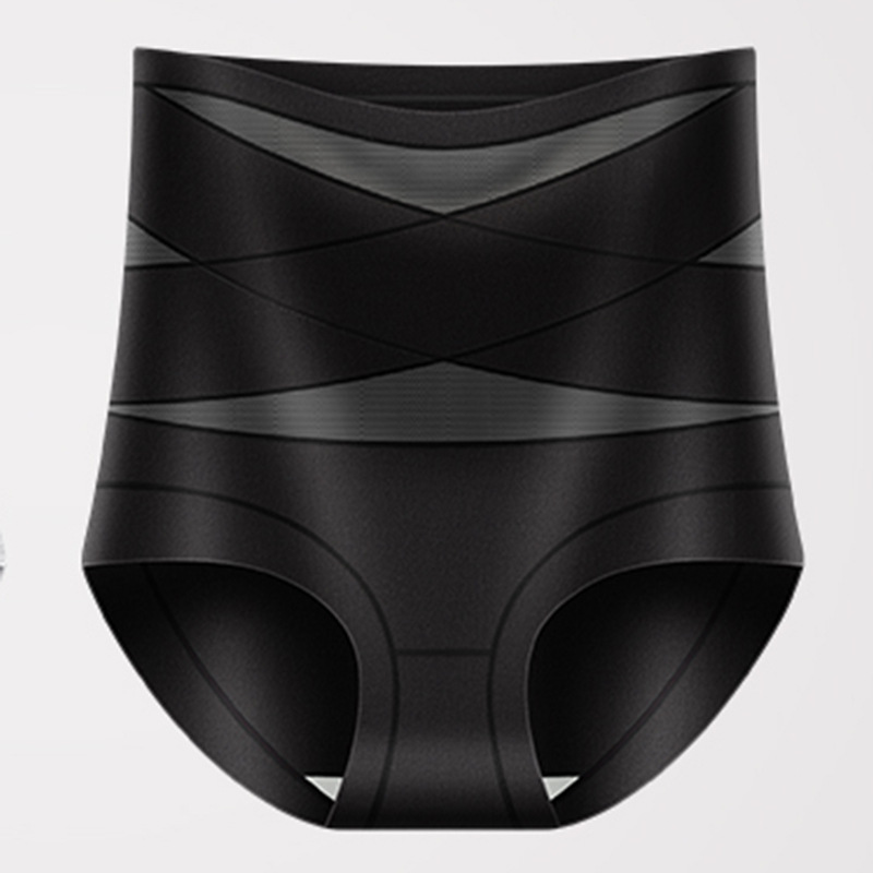 高腰純棉收腹平角舒適包臀塑身褲(5色)