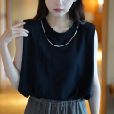 黑色上衣(贈項鏈)