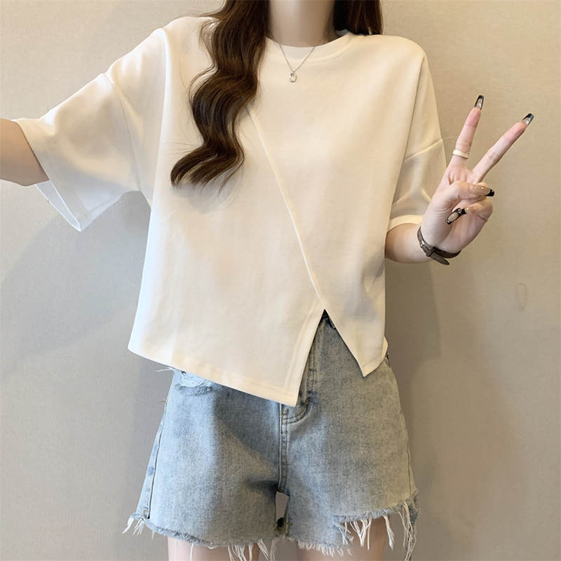 寬鬆設計感小眾短袖T恤(3色)