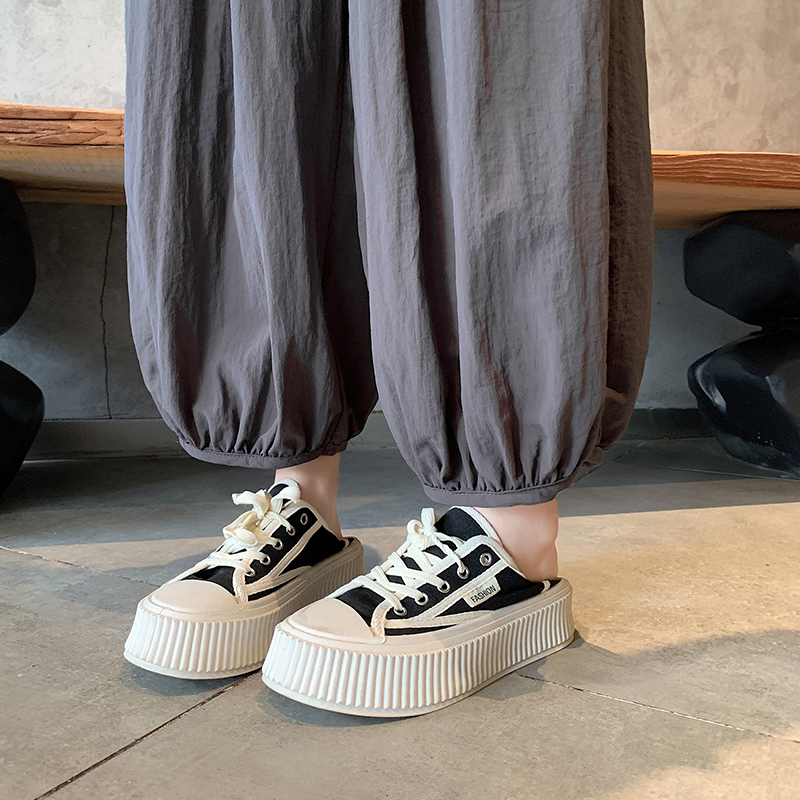 日式冰絲速乾防曬束腳薄款九分蘿蔔褲(3色)