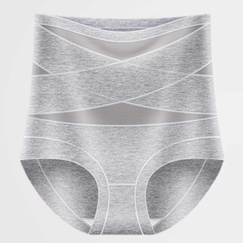 高腰純棉收腹平角舒適包臀塑身褲(5色)