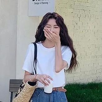 【單件/套裝】氣質流行短袖T恤/蕾絲拼接牛仔半身裙/兩件套裝