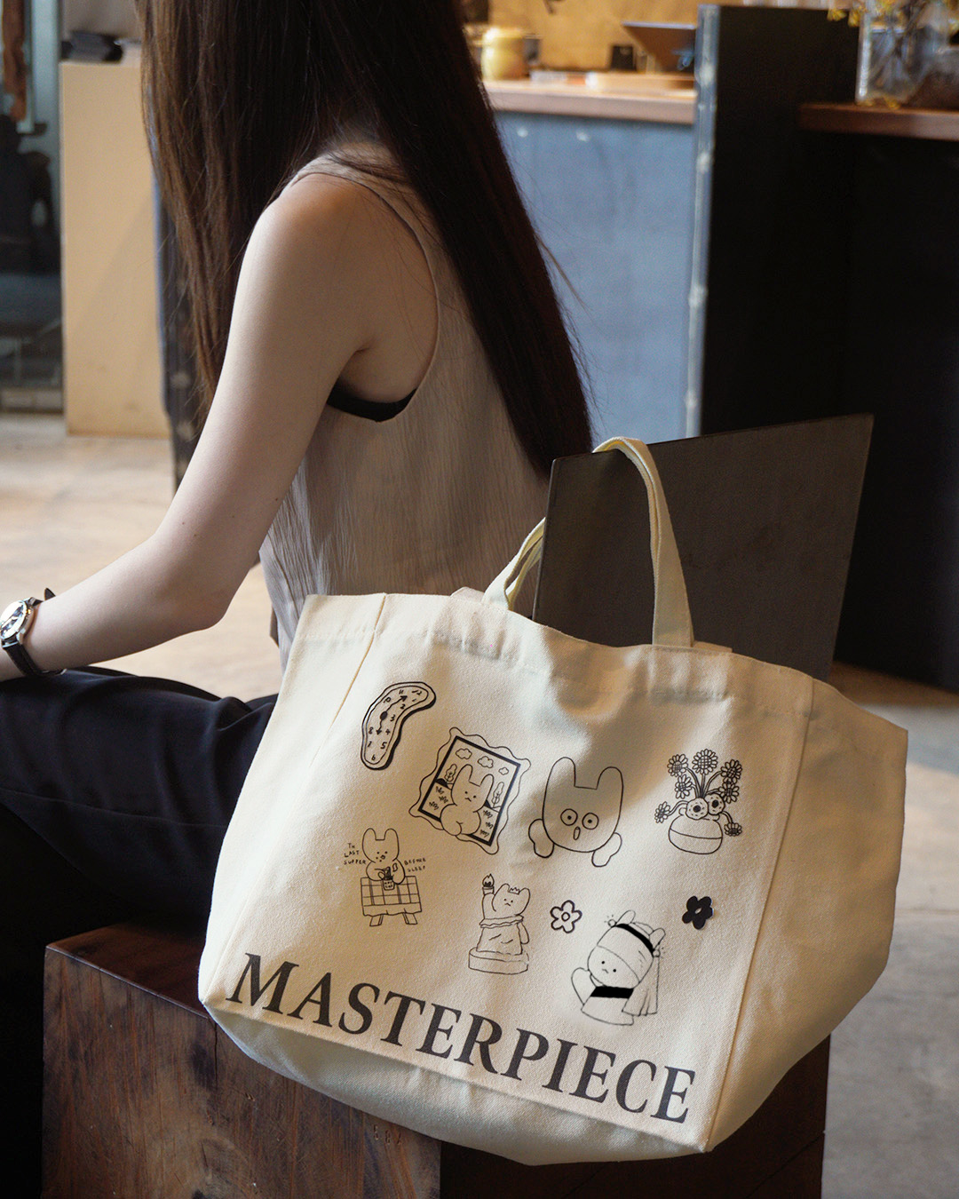BunBun Masterpiece Tote Bag