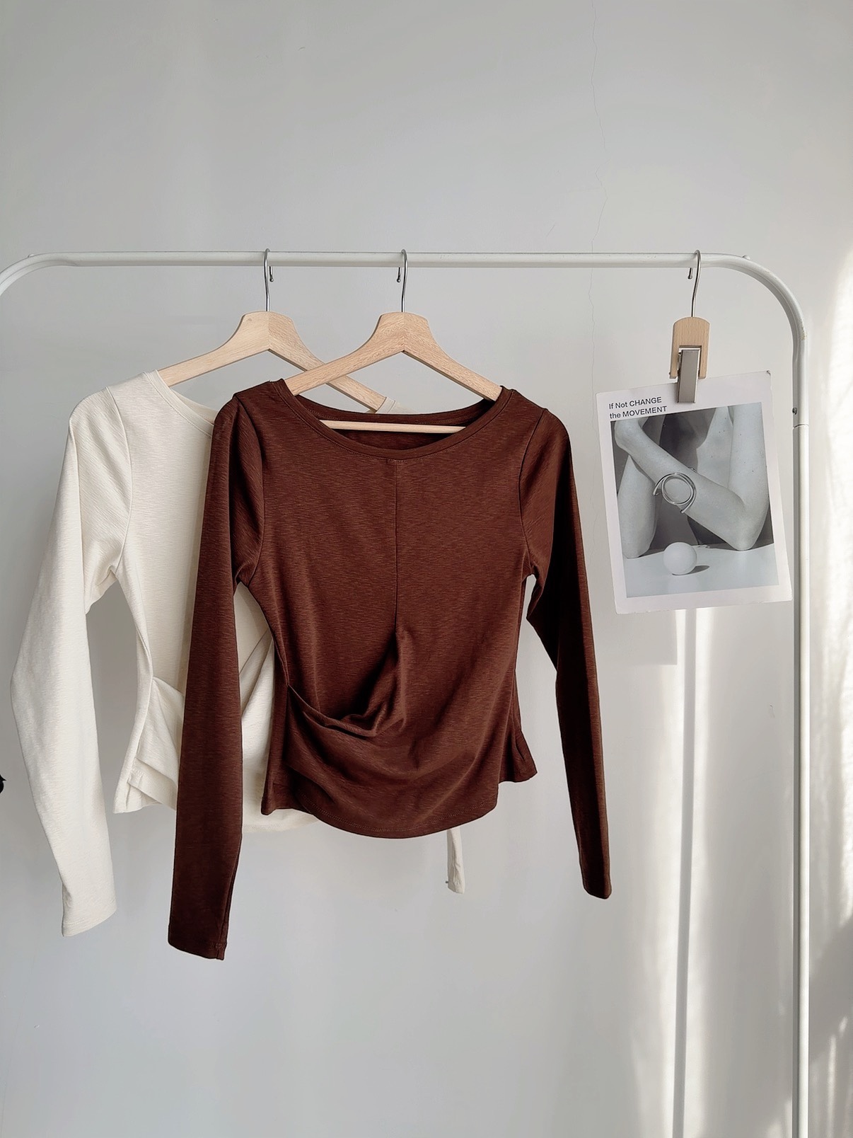 T72556 LENA SOFT COTTON LONG SLEEVE