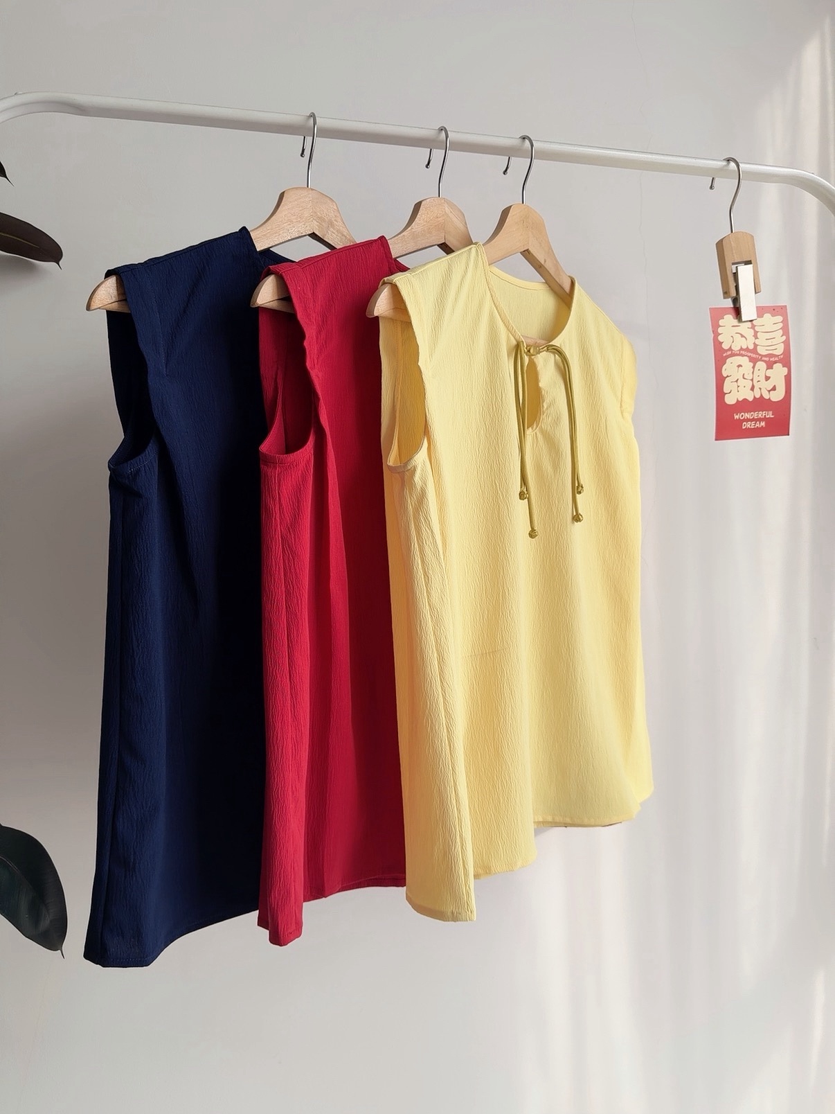 T72727  ANYA ORIENTAL TIE DESIGNER BLOUSE