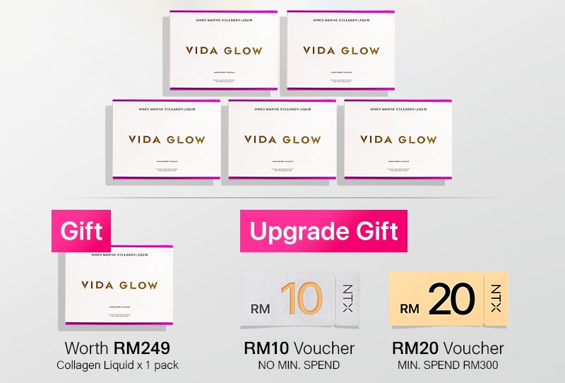 3.8 女神节 | VIDA GLOW COLLAGEN LIQUID 买5盒送1盒