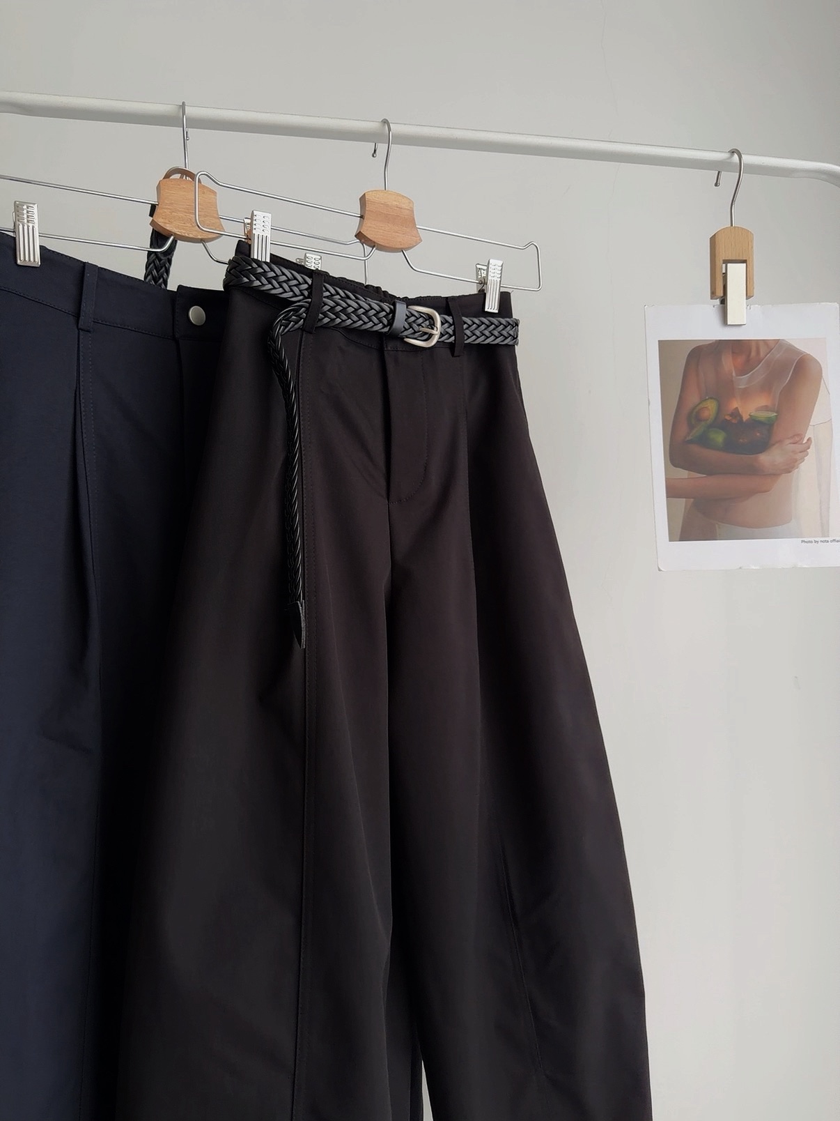 B72658  CERYS STRUCTURED BELTED PALAZZO PANTS