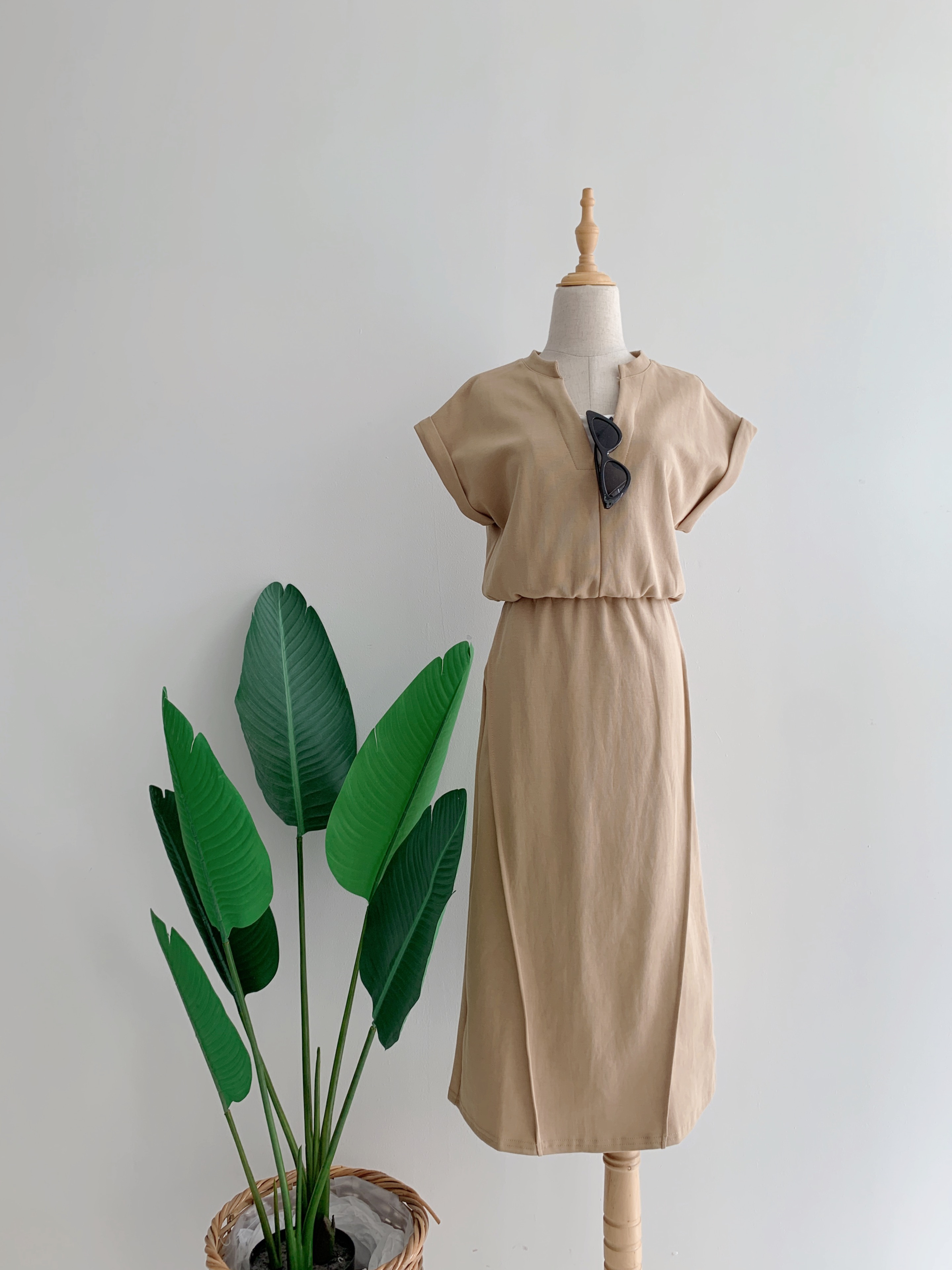 S70424 NAVIER CASUAL SKIRT SET