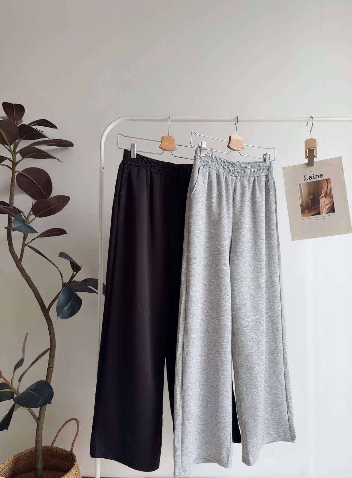 B72783 GLACE AIR COTTON PANTS