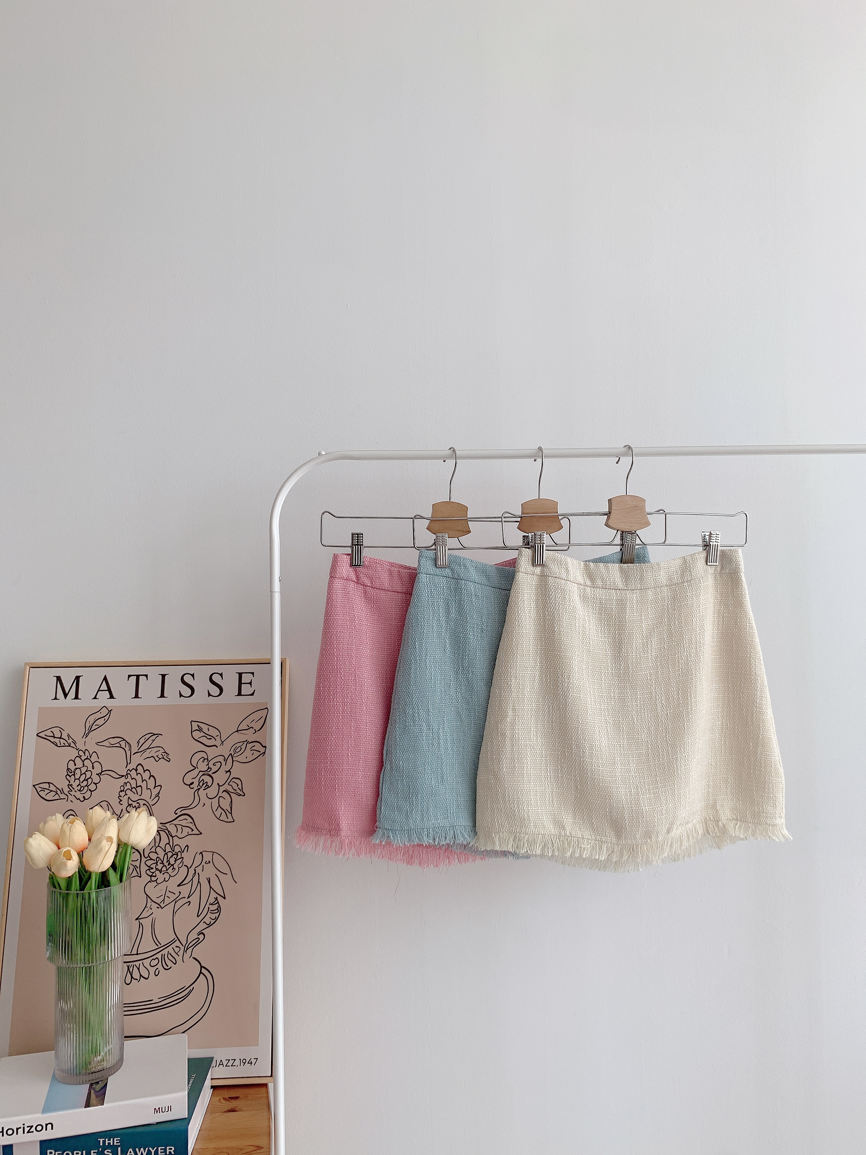 B70314 LARA PREMIUM TWEET A-LINE SKORT