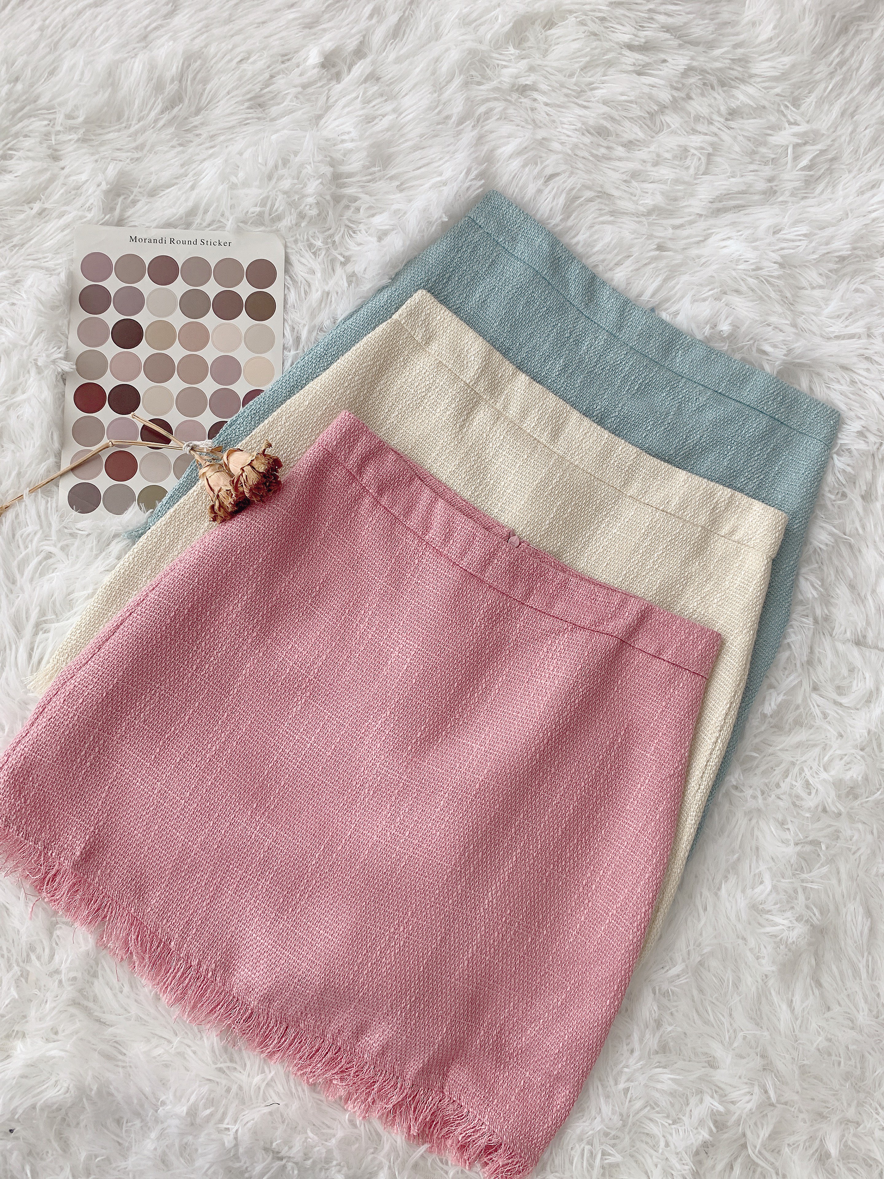 B70314 LARA PREMIUM TWEET A-LINE SKORT