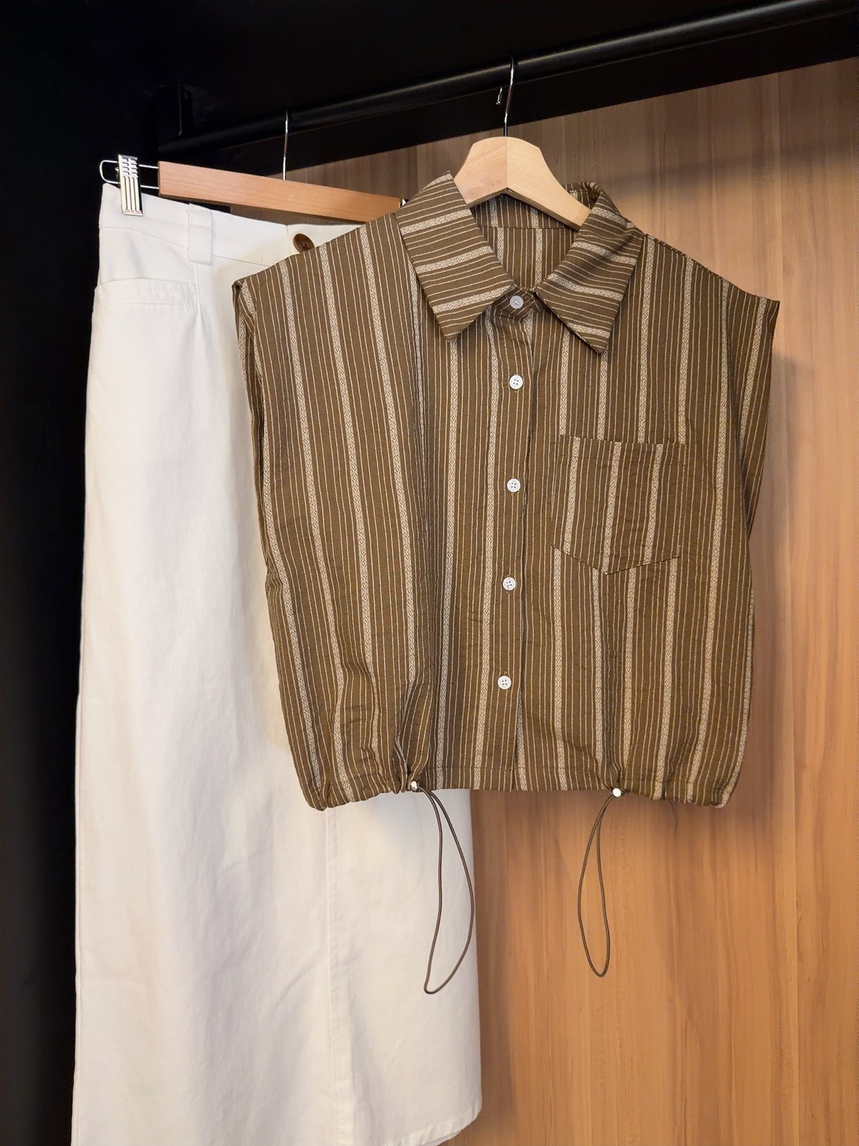 JYT8016 BOHO DESIGNER STRING SHIRT
