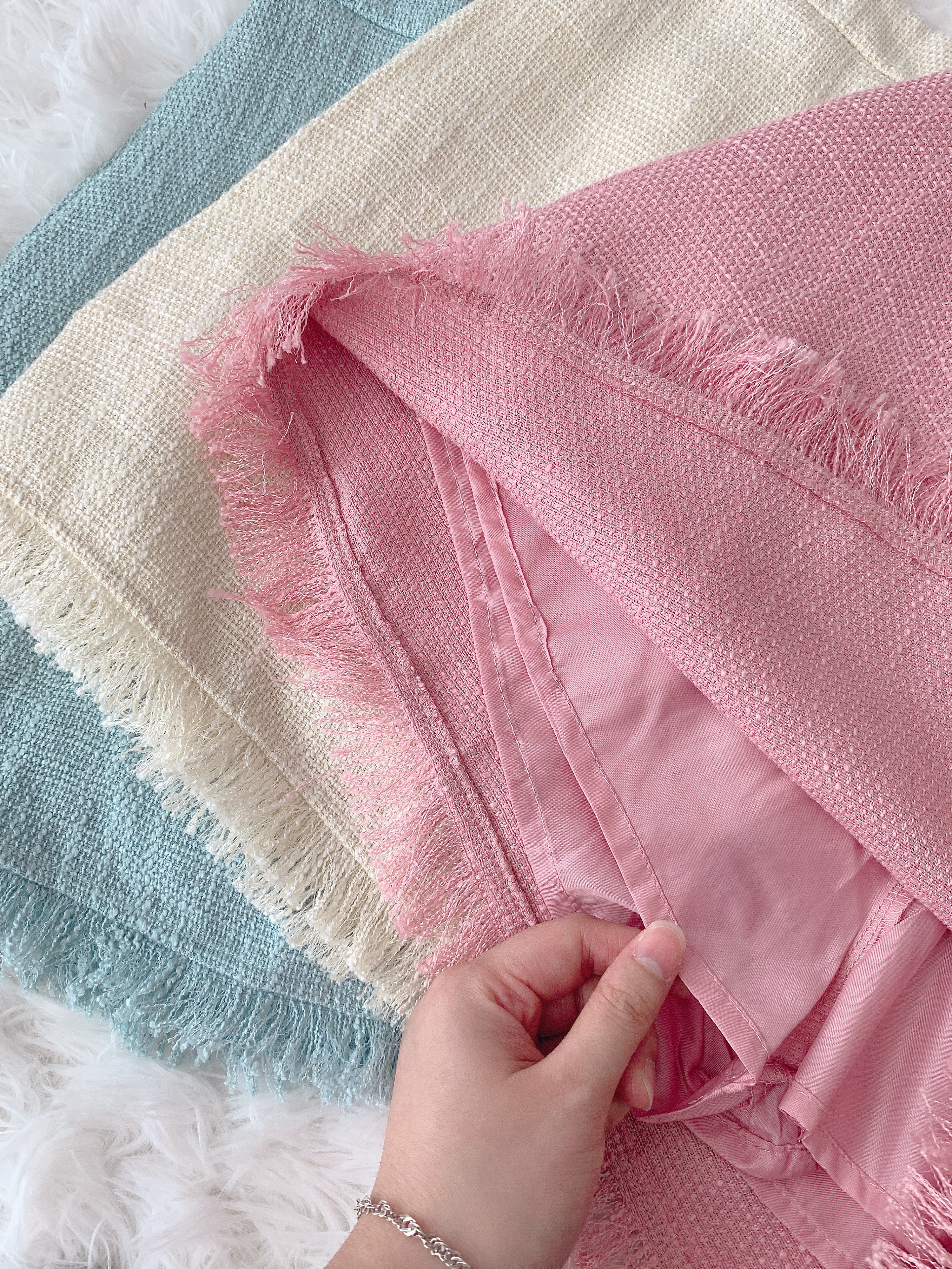 B70314 LARA PREMIUM TWEET A-LINE SKORT