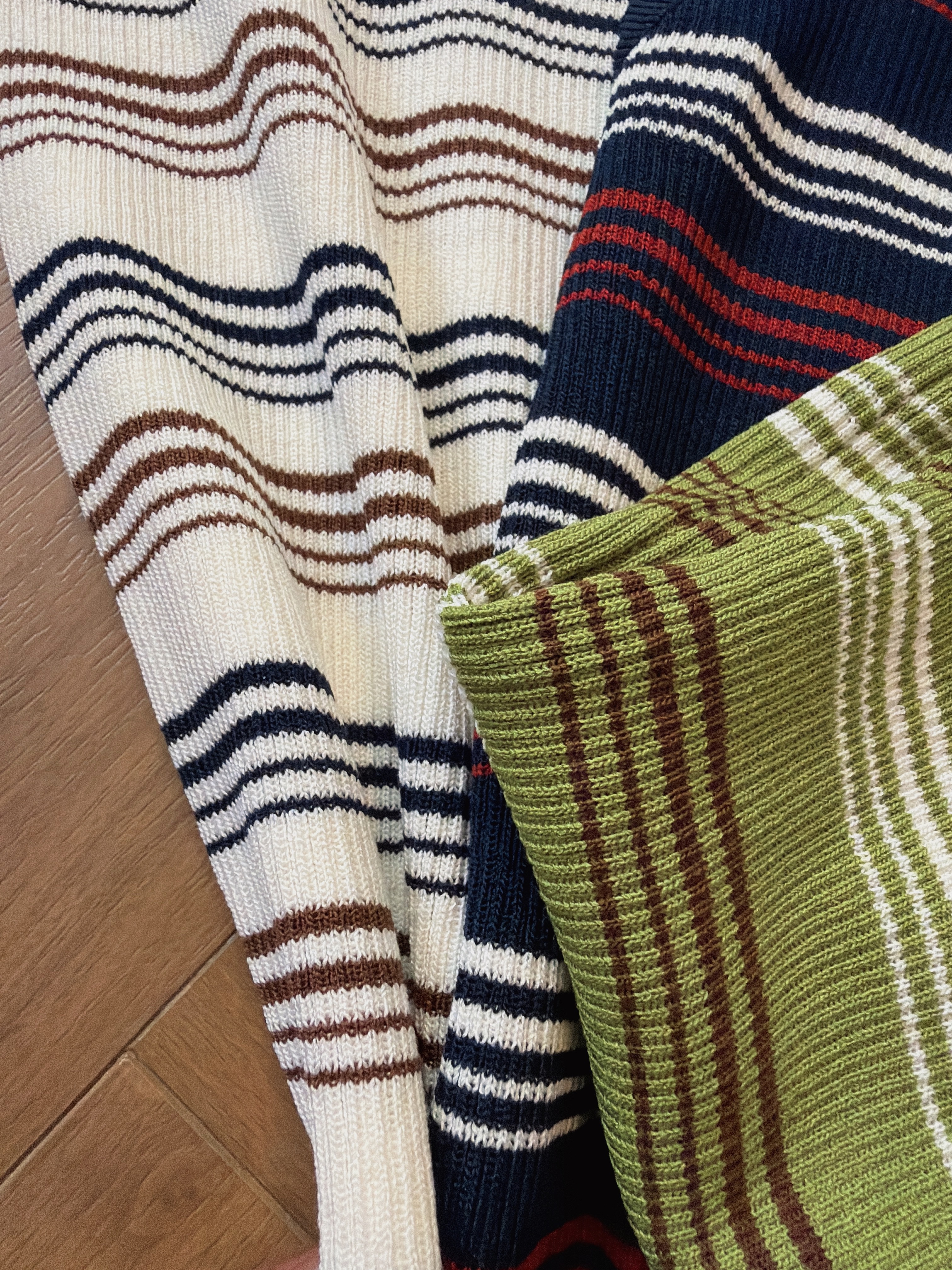 YMT6178 BLAIR STRIPE RIB KNIT