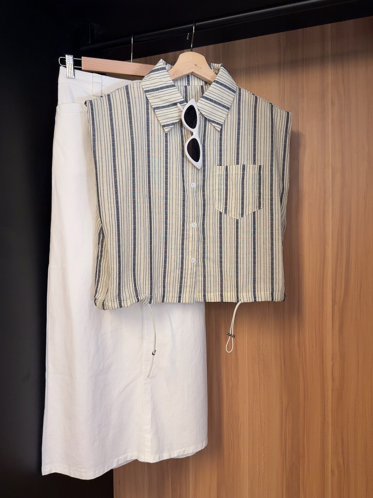 JYT8016 BOHO DESIGNER STRING SHIRT