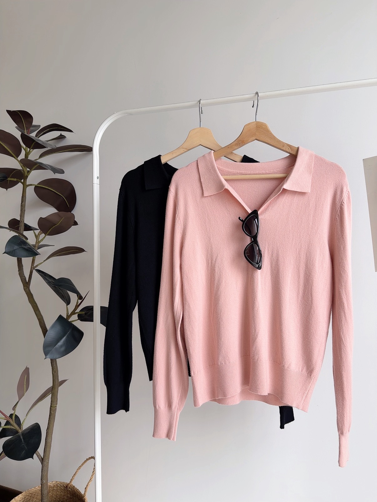 T72779 CELESTE POLO KNIT