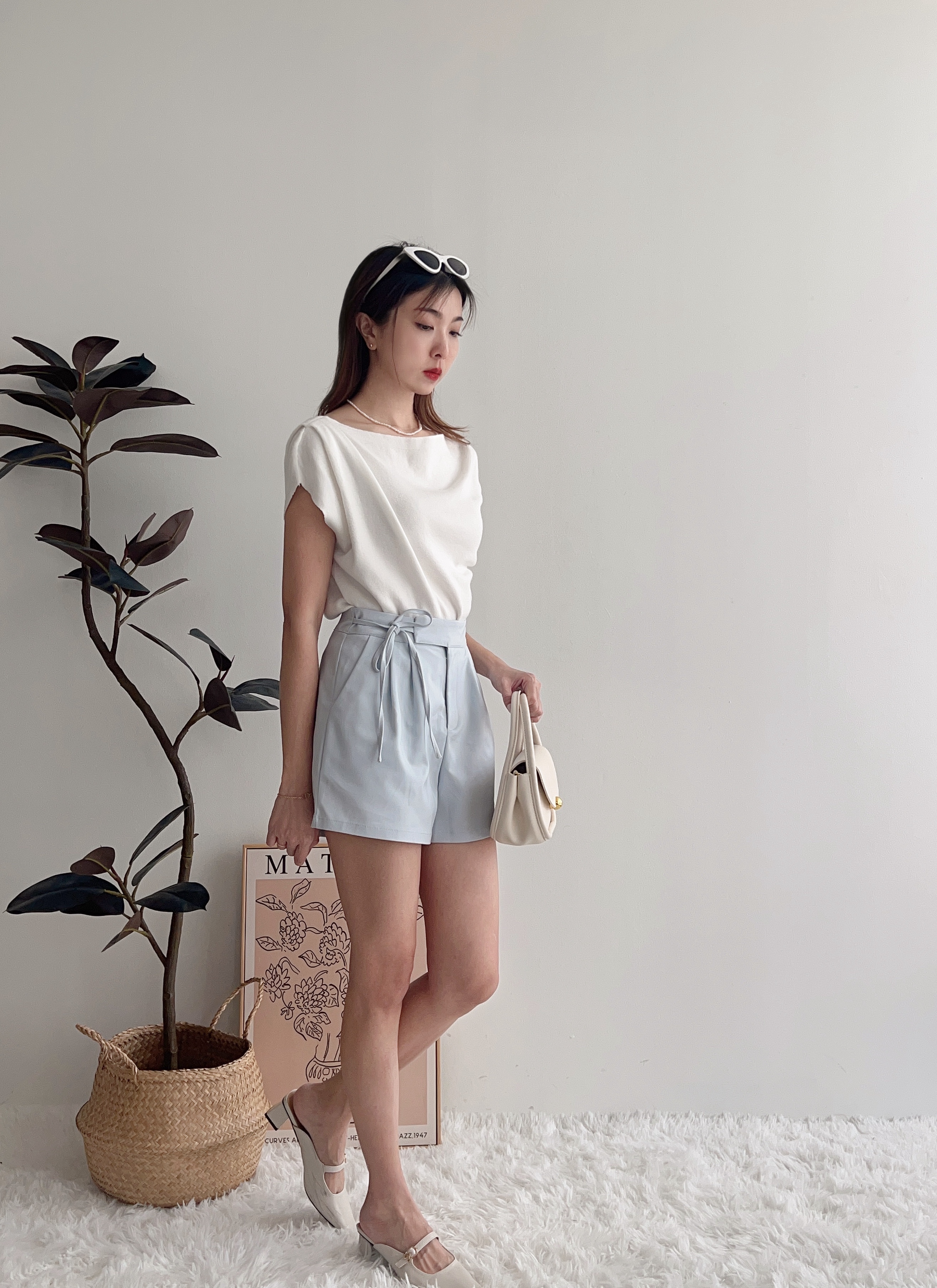 B70419 ELLINGTON PREMIUM RIBBON TIE SHORTS