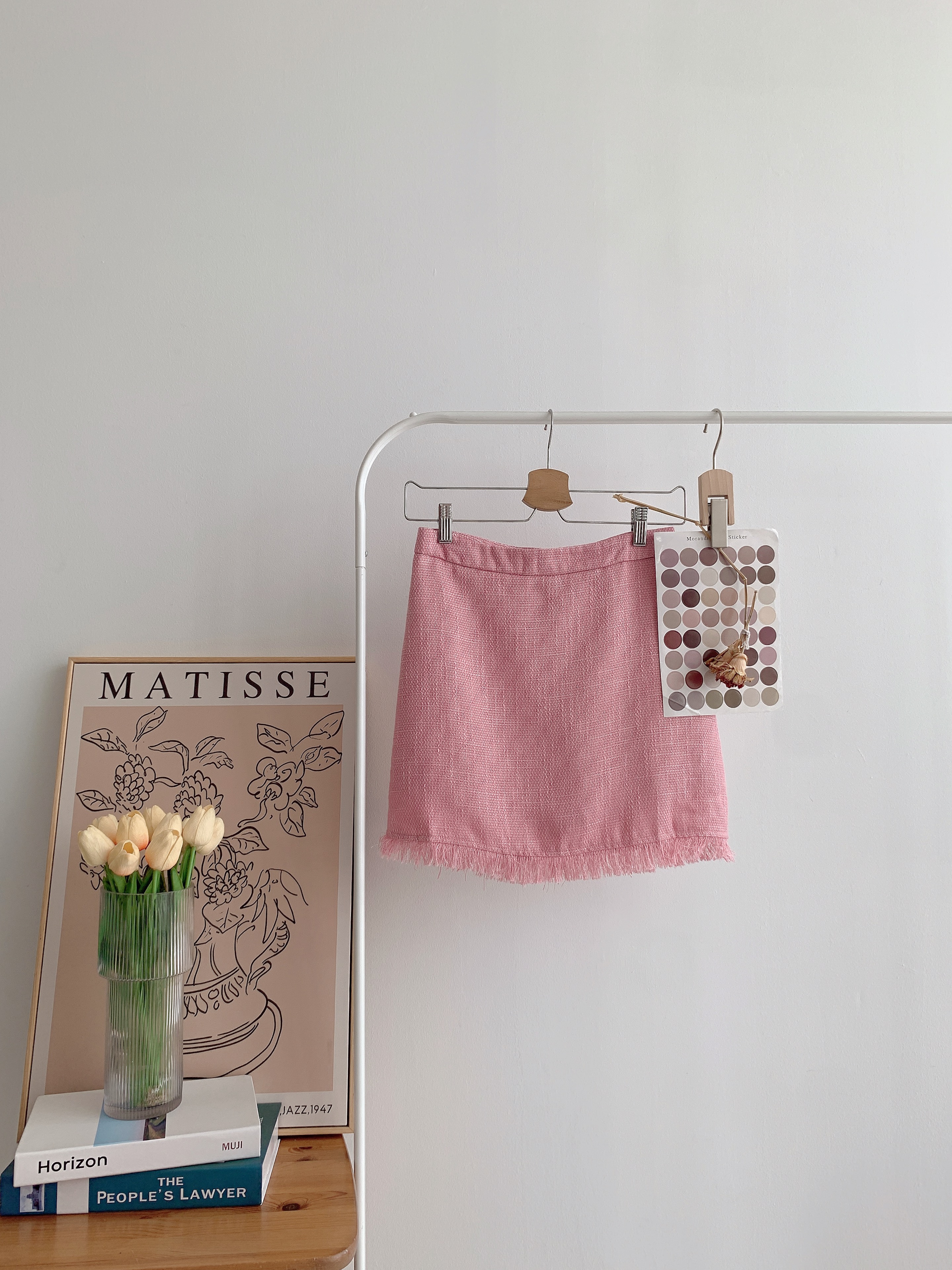 B70314 LARA PREMIUM TWEET A-LINE SKORT