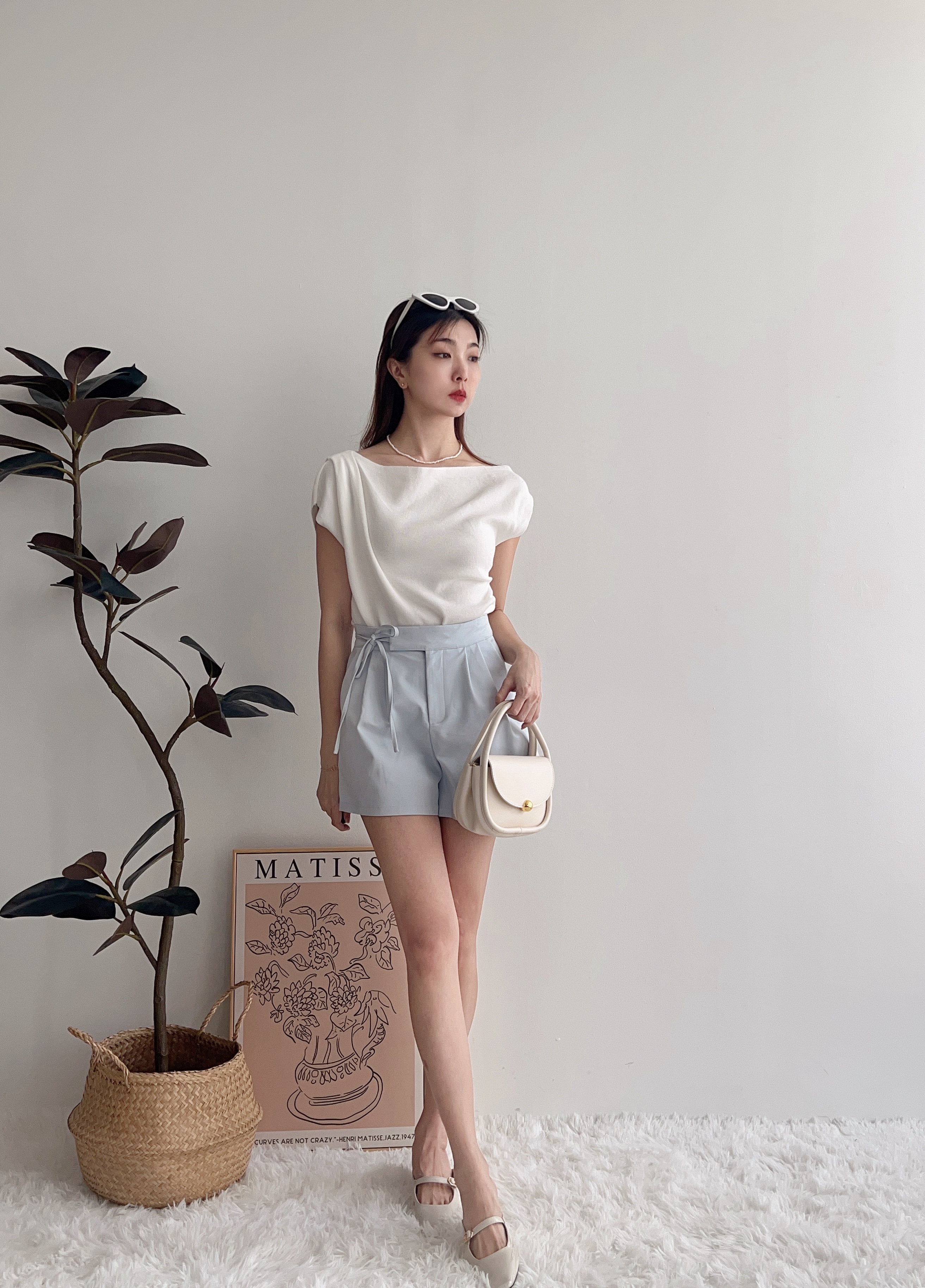 B70419 ELLINGTON PREMIUM RIBBON TIE SHORTS