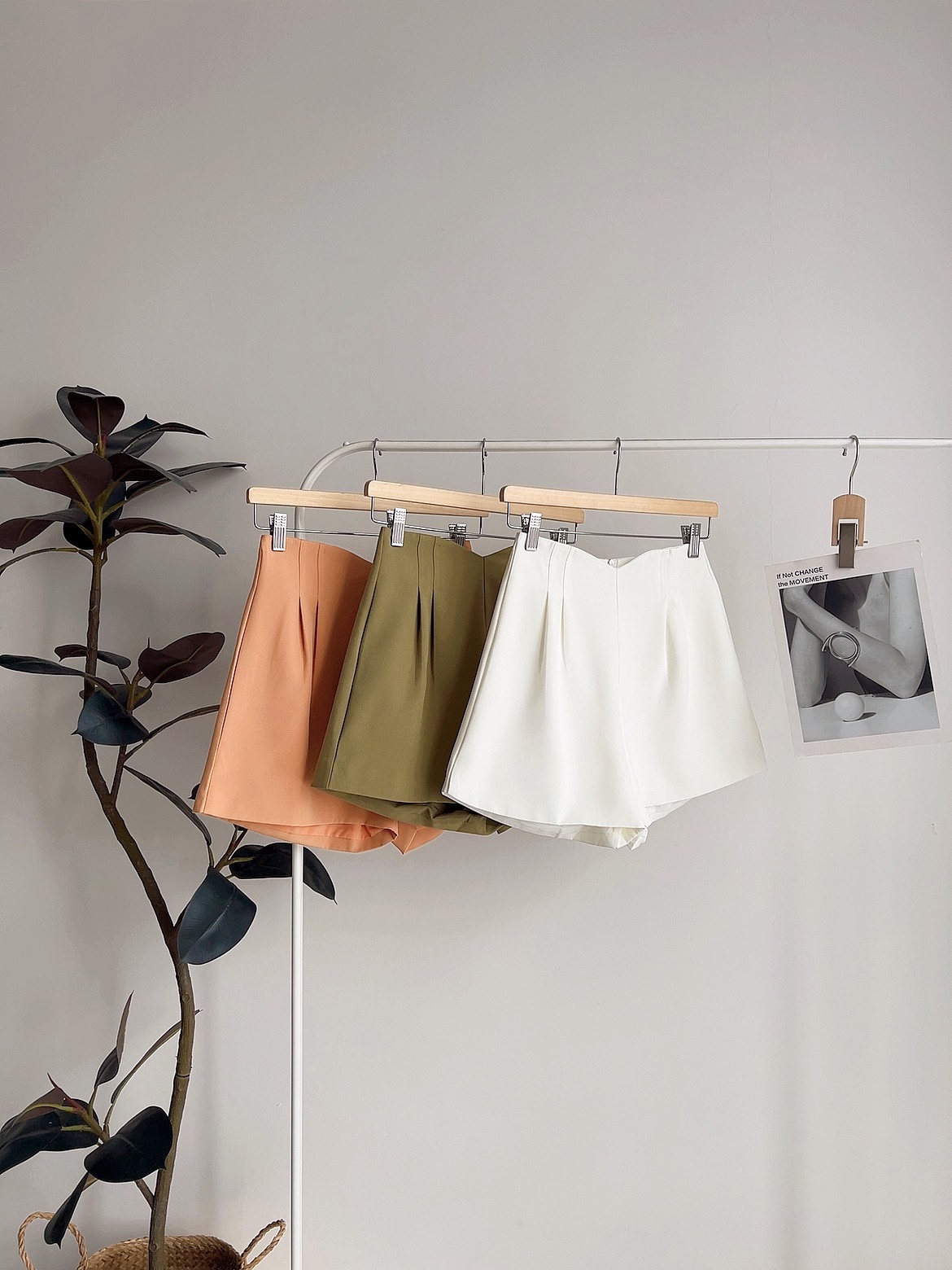 B72099 HANA CURVE A CUT PANT