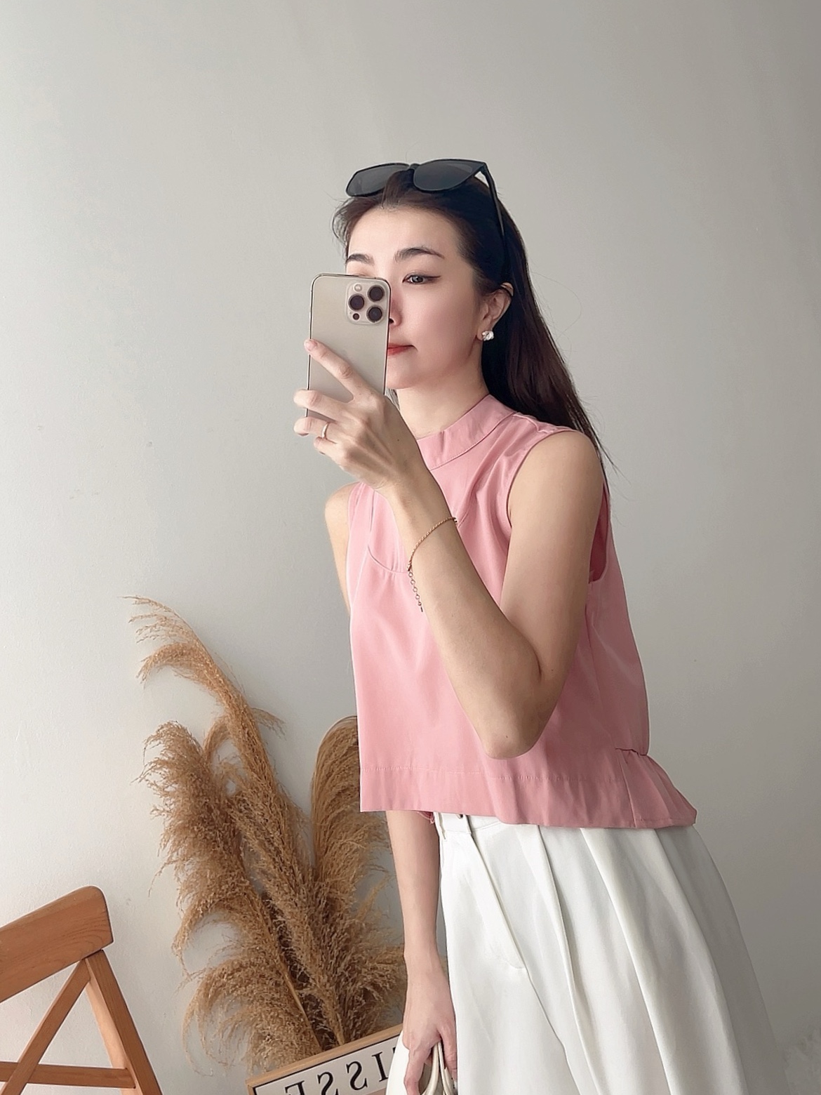 T70165 PARLEY PREMIUM SLEEVELESS BLOUSE