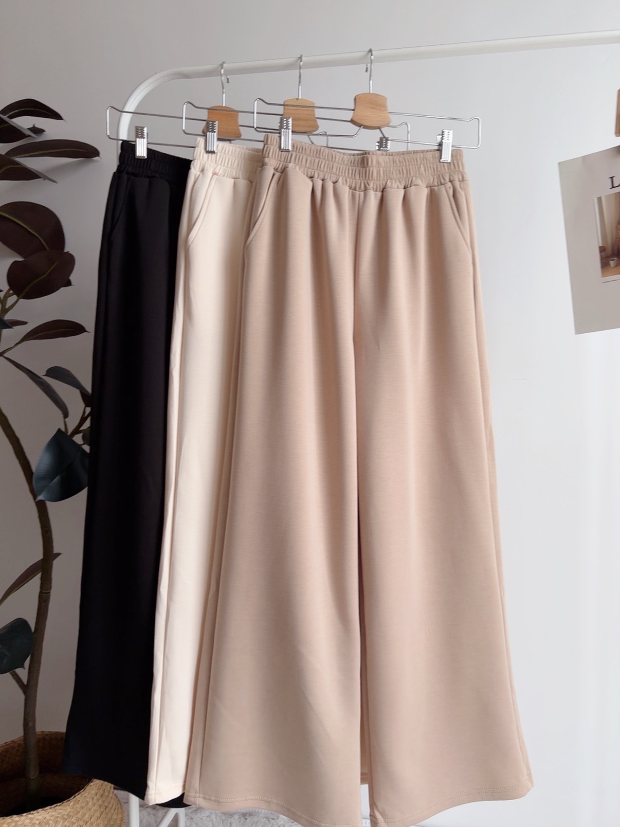 B72783 GLACE AIR COTTON PANTS