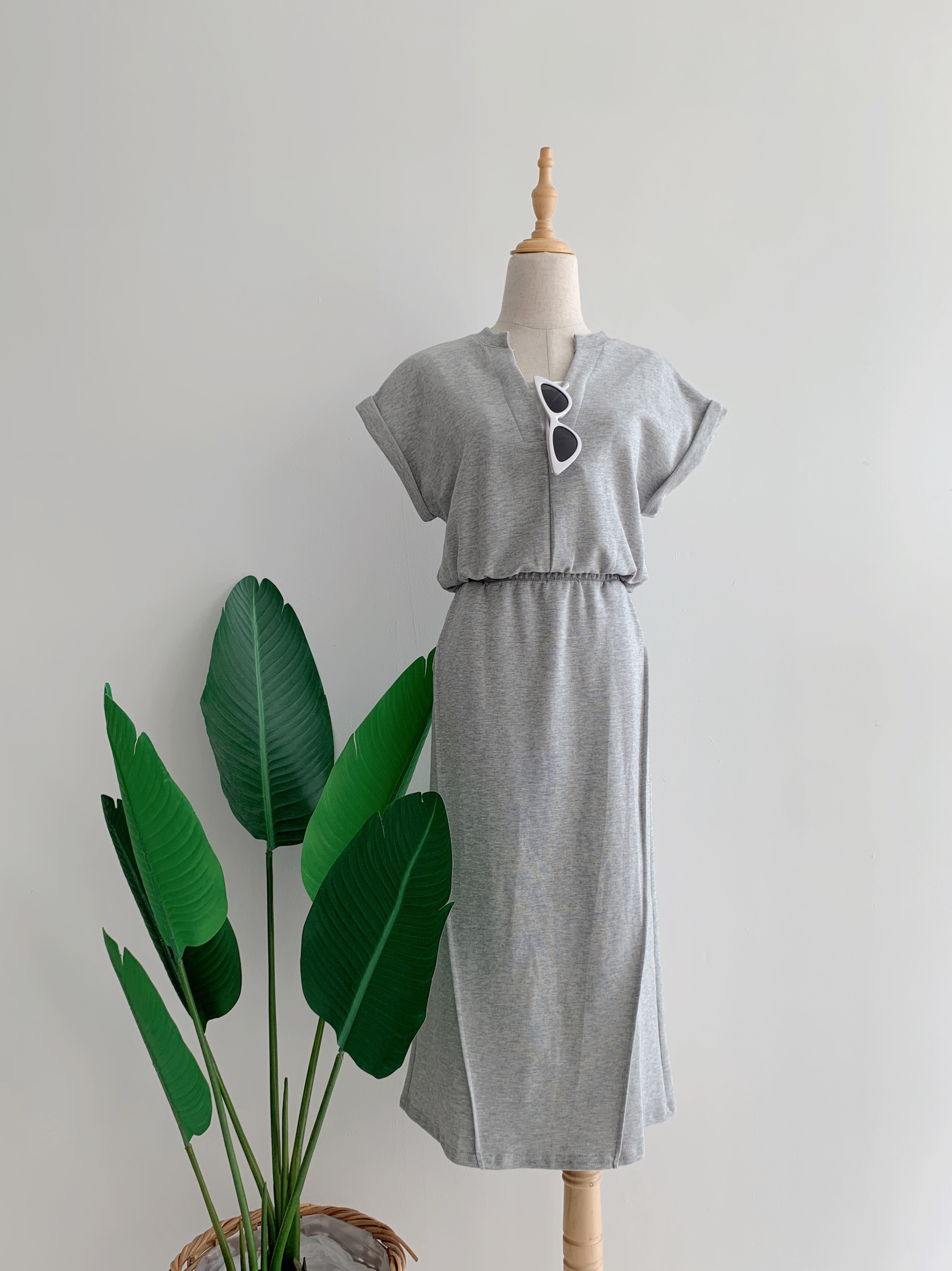 S70424 NAVIER CASUAL SKIRT SET