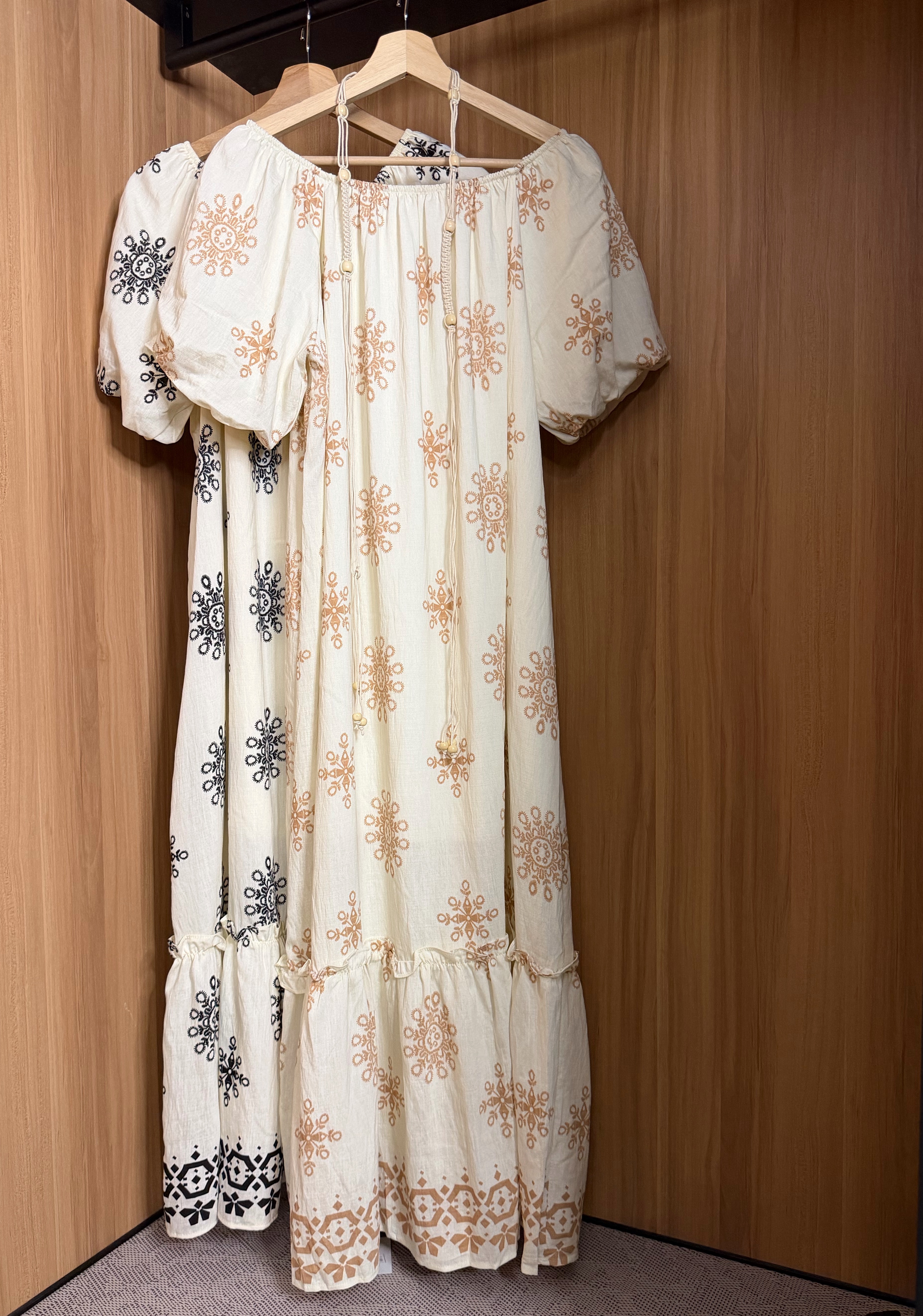 UUD0873 VIRE SUMMER BLOOM DRESS